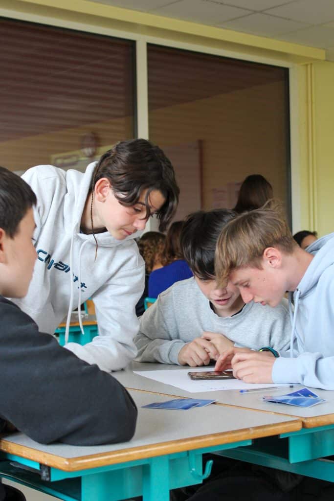 Les élèves ont pu participer à différents ateliers durant la matinée d'immersion.